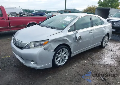 2011 Lexus Hs 250H Premium z USA, uszkodzony, nr VIN JTHBB1BA6B2046078
